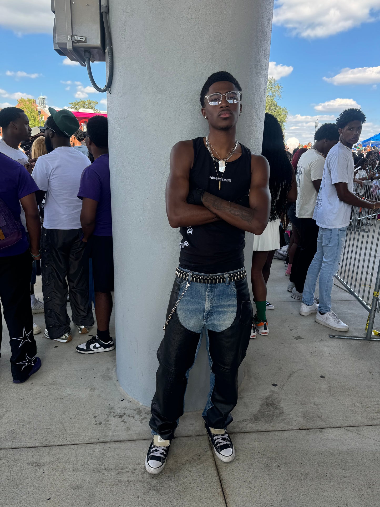 1 of 1 Denim x leather Jeans