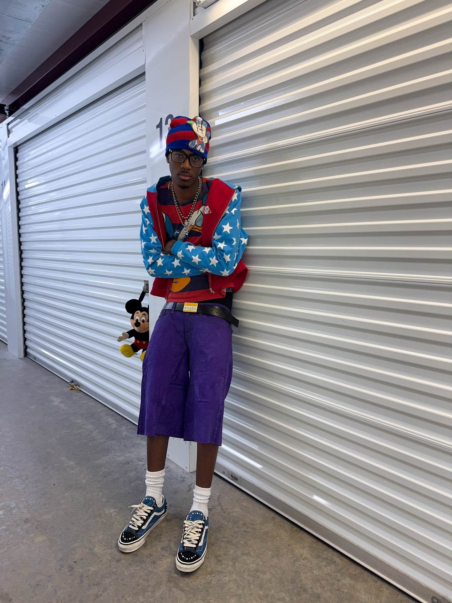 Purple Jorts