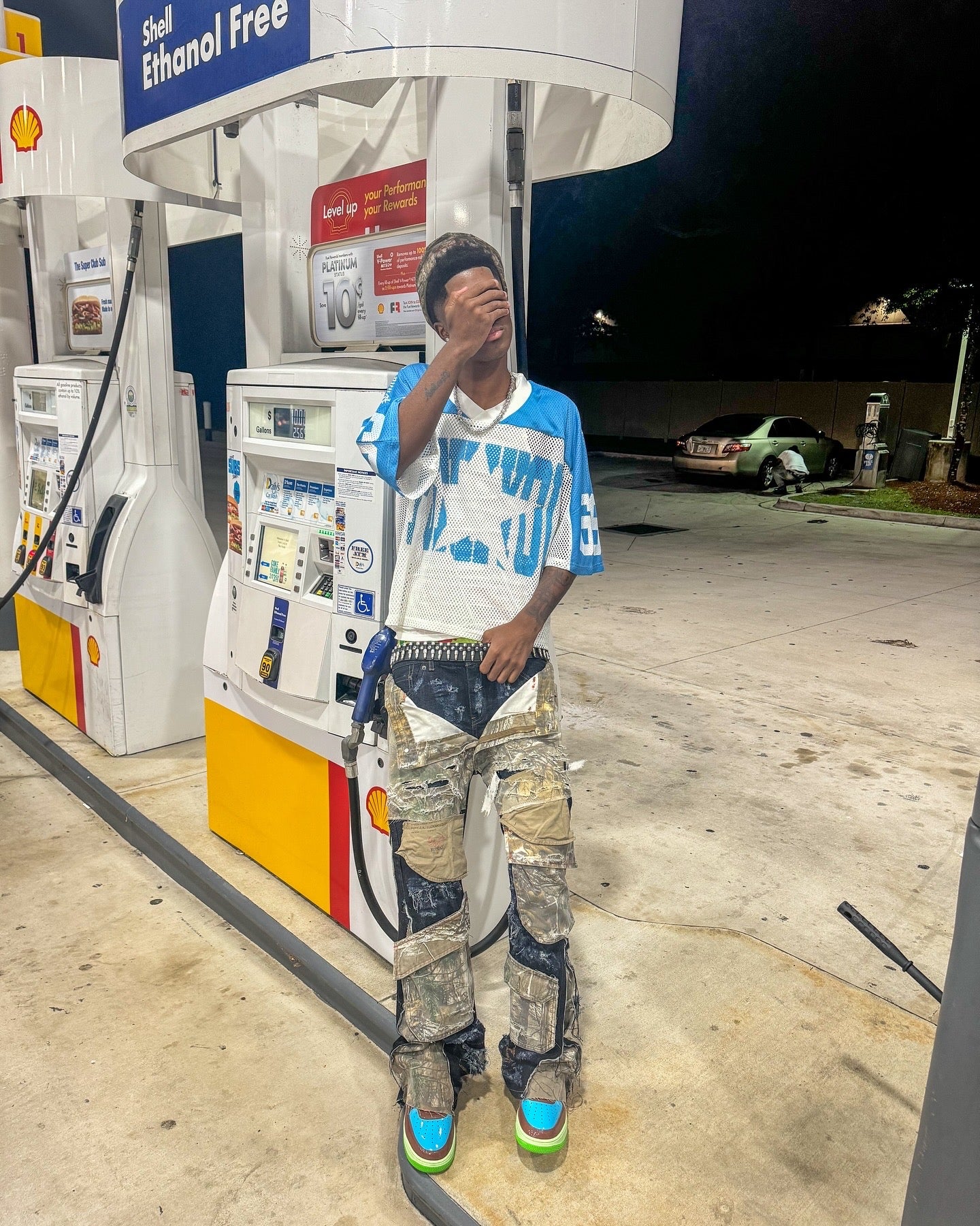 Camo X Jean 1 of 1 Flared jeans