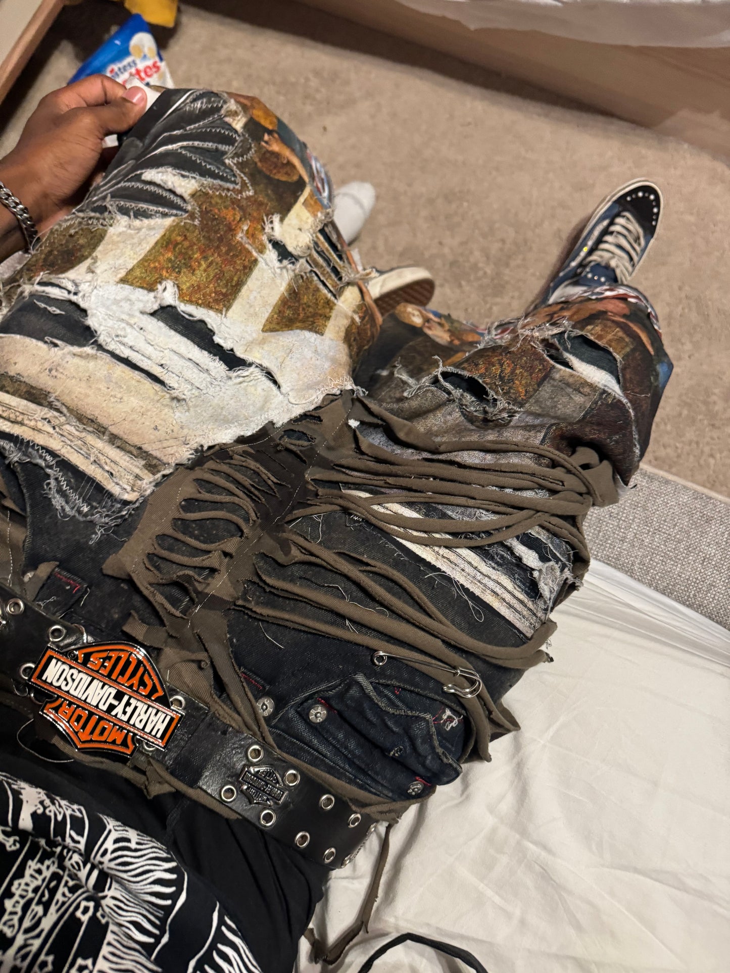 1 of 1 Custom baggy Jorts