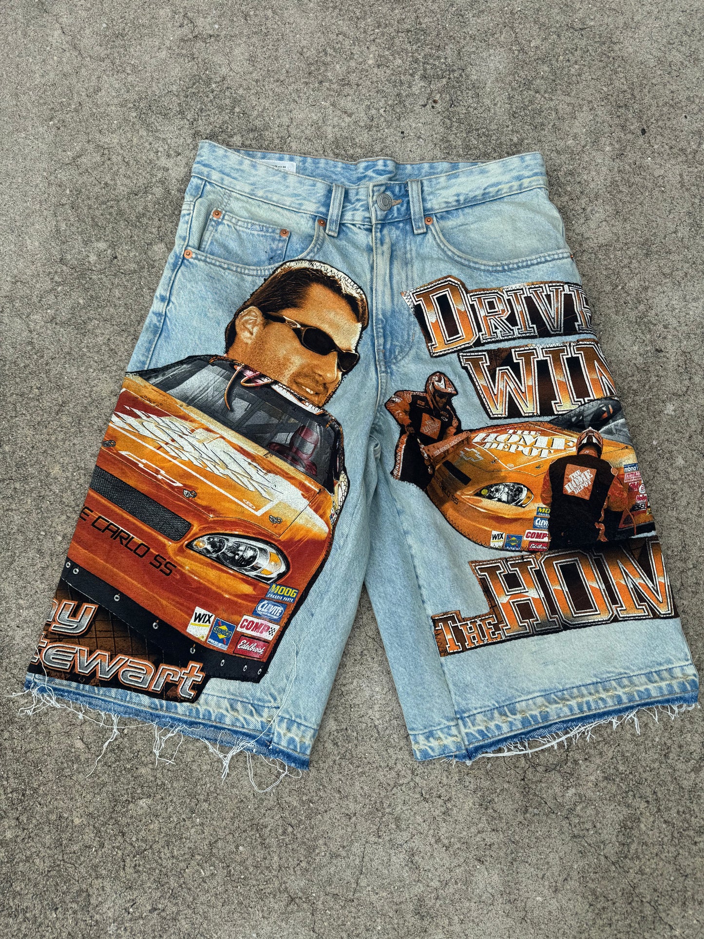 Patch Work Jorts