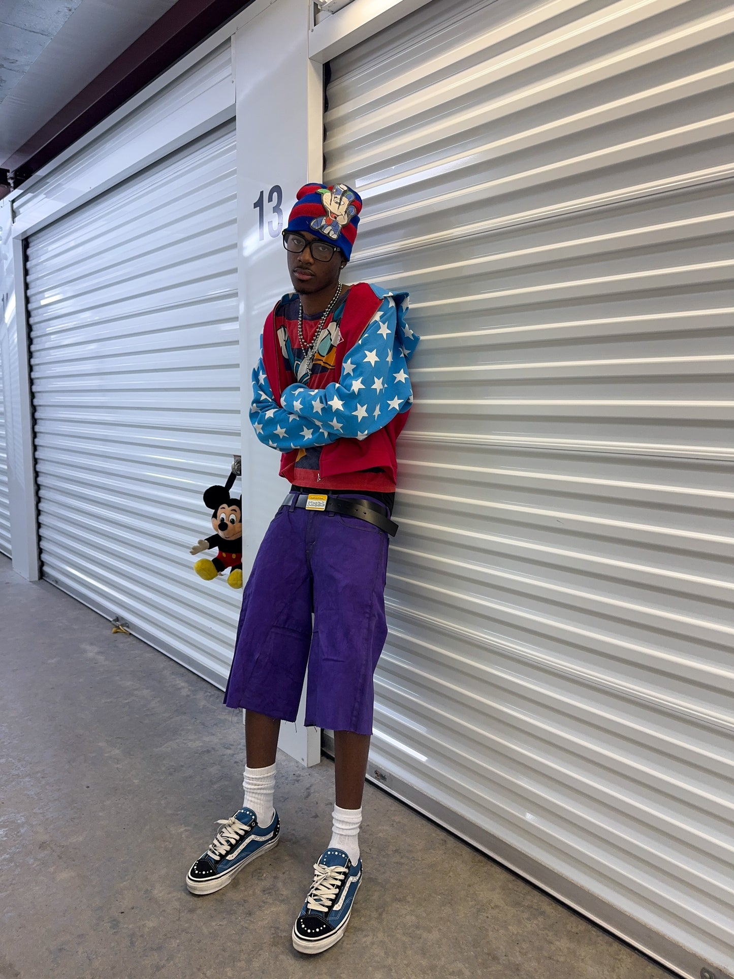 Purple Jorts
