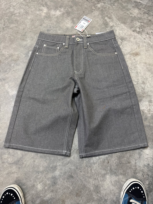Grey Denim Jorts