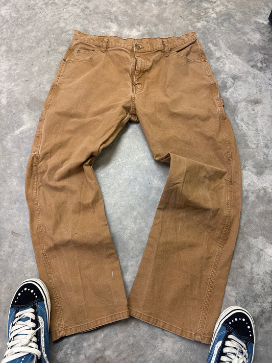 Tan Dickies work pants