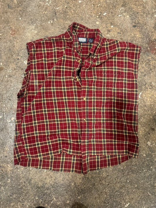 Sleeveless Flannel