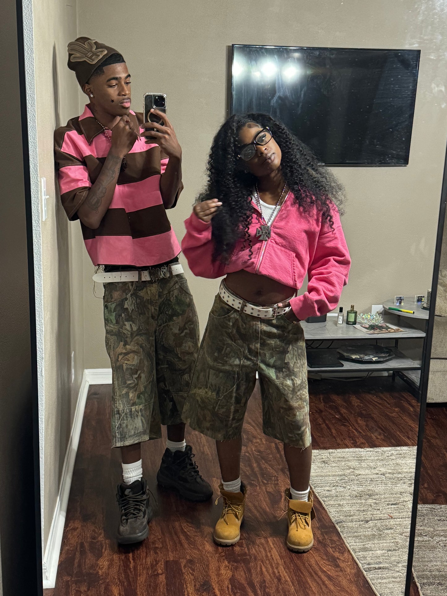 Camo Jorts