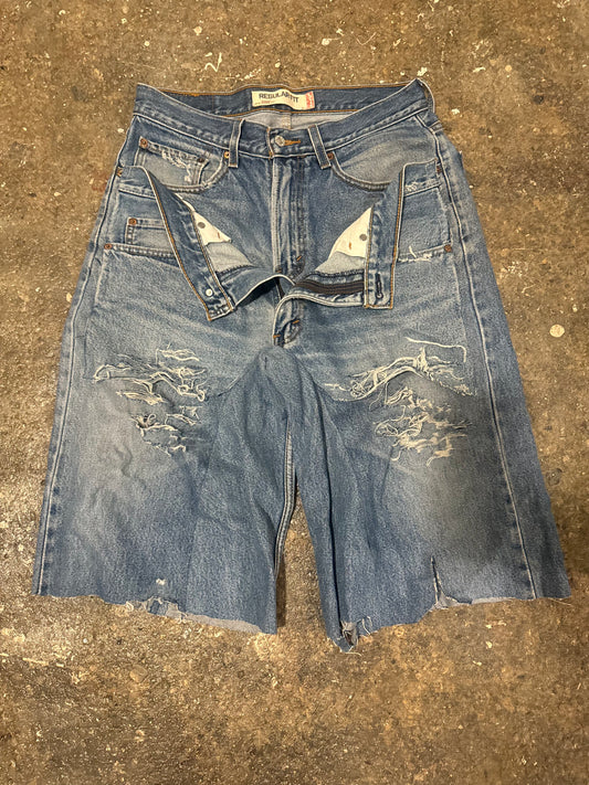 1 of 1 Levi custom denim jorts